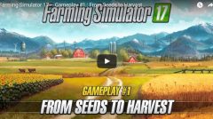 Farming Simulator 2017: видео геймплея