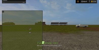 Скриншот чистой карты в игре Farming Simulator 2017