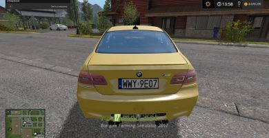 BMW для Farming Simulator 2017