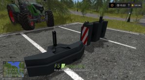 Мод противовеса "CORETEX WEIGHT PACK" для FS 2017