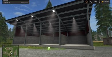 Farming Simulator 2017: мод гаража для тракторов