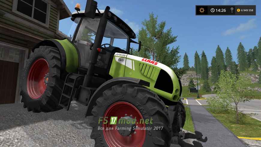 Трактор Claas Arion 620 Cebis Farming Simulator 2017 1317
