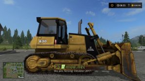 Мод бульдозера Rotech 830 для Farming Simulator 2017