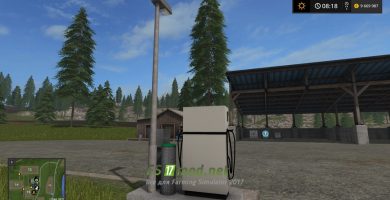 Мод объекта Fuel station для FS 2017
