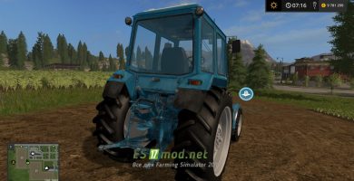 Трактор МТЗ 80 для Farming Simulator 2017