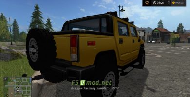 Мод Hummer H2 для Farming Simulator 2017