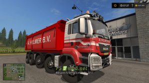 MAN самосвал для игры Farming Simulator 2017
