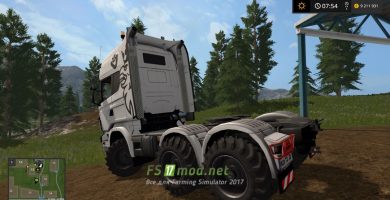 Scania Agro для Farming Simulator 2017