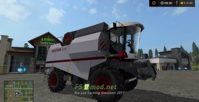 Комбайн Вектор 410 для Farming Simulator 2017