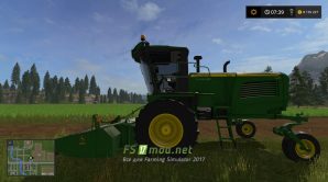 Мод косилки John Deere W260 для FS 2017