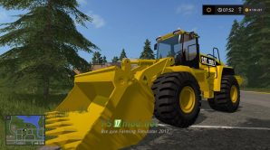 Cat 980H для Farming Simulator 2017