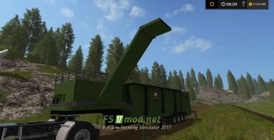 Дробилка щепы для Farming Simulator 2017