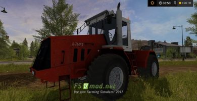 Кировец К-744 Р3 для Farming Simulator 2017
