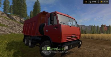 КамАЗ-65115 для игры Farming Simulator 2017