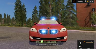 BMW 530D для Farming Simulator 2017