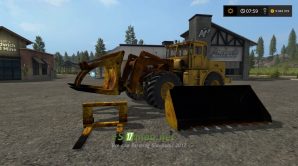 Мод погрузчика K-701 PKU для игры Farming Simulator 2017
