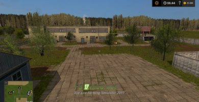 Карта с русским колхозом для Farming Simulator 2017