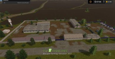 Большая карта MIRAPOLLE для Farming Simulator 2017