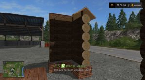 Мод на деревянный забор