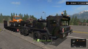 Тягач Army Truck для игры Farming Simulator 2017