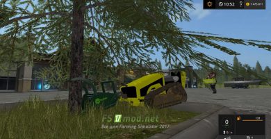 Мод пилы для Farming Simulator 2017