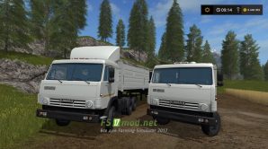 Kamaz 5410 and Nefaz 93344