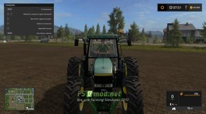 Трактор JOHN DEERE 6810/6910 вид спереди