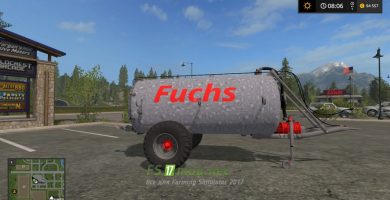 FUCHS MANURE SPREADER VK7.500