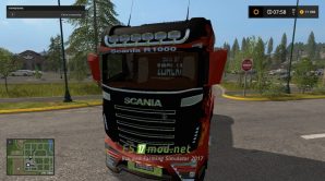 Мод Scania R1000 FIRE
