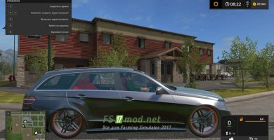 Автомобиль MERCEDES E350 для Фермер Симулятор 2017