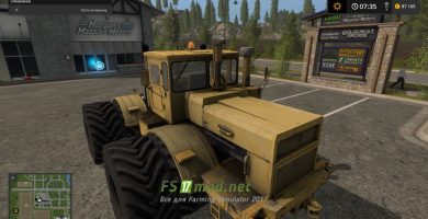 Трактор КИРОВЕЦ K-700A для игры Фермер Симулятор 2017