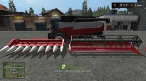 Комбайн Акрос595 для Farming Simulator 2017