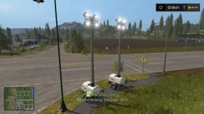 CAGED CONSTRUCTION FLOODLIGHT REAR ATTACHER LAMBO для игры Симулятор Фермера 2017
