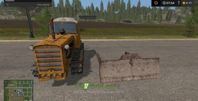 Трактор ДТ-75 Казахстан для Farming Simulator 2017