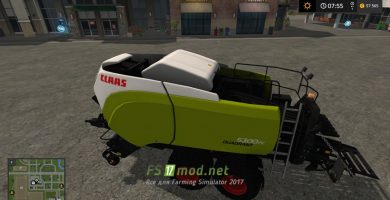 Мод на CLAAS QUADRANT 530F0C