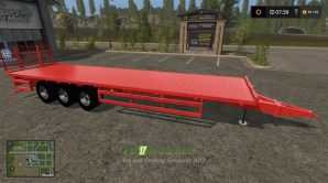 Мод на прицеп с автоподбором NH AUTO LOADER RED