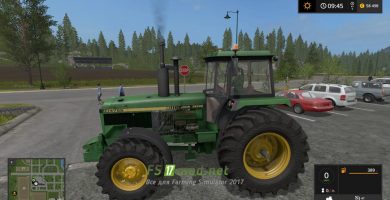 Трактор John Deere 4755 для Farming Simulator 2017