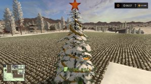 Мод CHRISTMAS TREE для Farming Simulator 2017