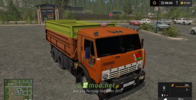 Мод КАМАЗ 53212 для Farming Simulator 2017