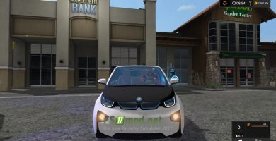BMW I3 для игры Фермер Симулятор