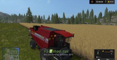 Комбайн Палессе гс16 для игры Farming Simulator 2017