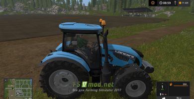 Трактор LANDINI 6 145-175HP для Farming Simulator 2017.