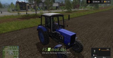 Трактор MTZ 82 для игры Фарминг Симулятор 2017