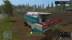 Комбайн ЛАН для Farming Simulator 2017