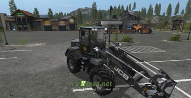 Мод на погрузчик 435S BLACK для игры Farming Simulator 2017