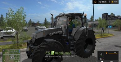  Трактор NEW HOLLAND T7 TIER4A для игры Фарминг Симулятор 2017