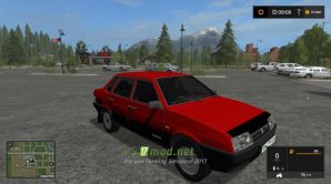 Автомобиль ВАЗ 21099 для игры Фермер Симулятор 2017