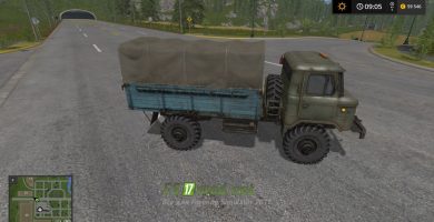 Модификация на ГАЗ 66 для игры Симулятор Фермера 2017
