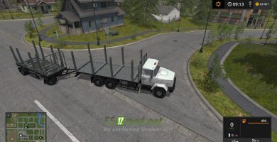 КРАЗ 6233 M6 Log truck