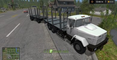 Тягач КРАЗ 6233 M6 Log truck
